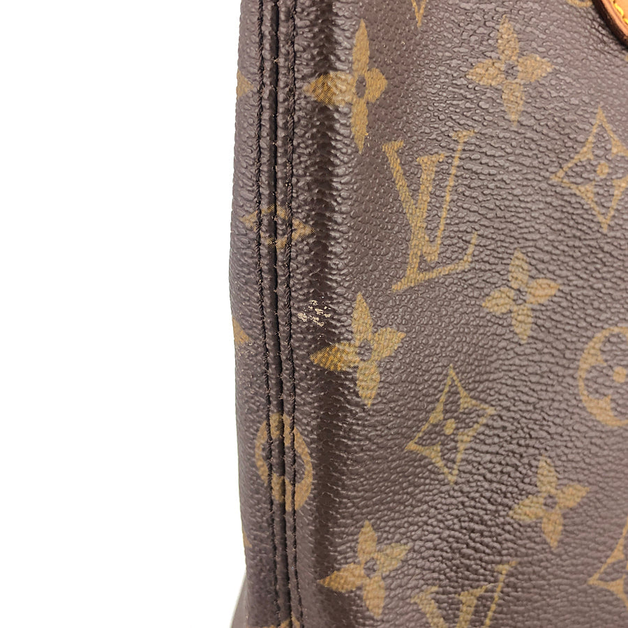 LOUIS VUITTON Monogram Lockit M40102 Hand bag