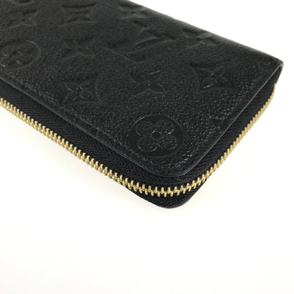 LOUIS VUITTON Monogram Empreinte Portefeuille Clemence M60171 Long wallet Round zipper