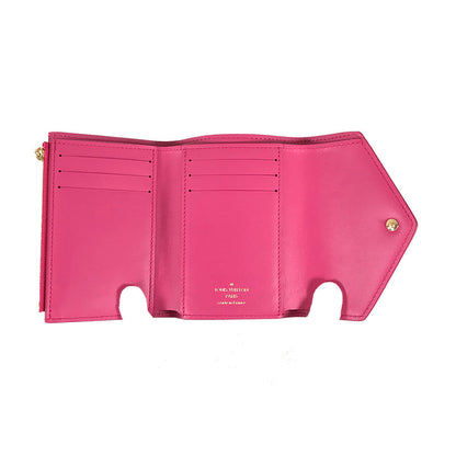 LOUIS VUITTON Nanogram Portefeiulle Victorine Tri-fold wallet