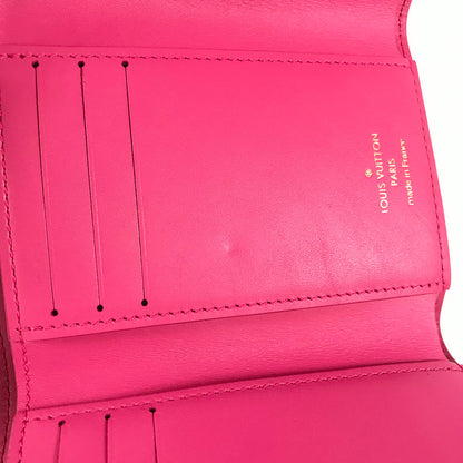 LOUIS VUITTON Nanogram Portefeiulle Victorine Tri-fold wallet