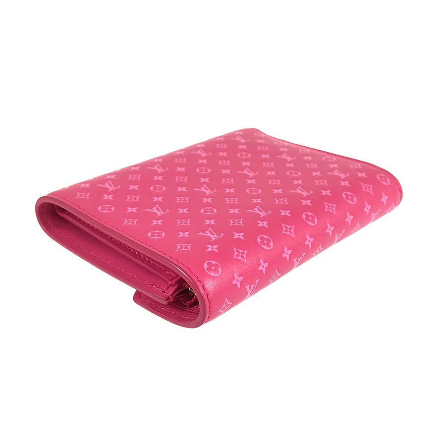 LOUIS VUITTON Nanogram Portefeiulle Victorine Tri-fold wallet