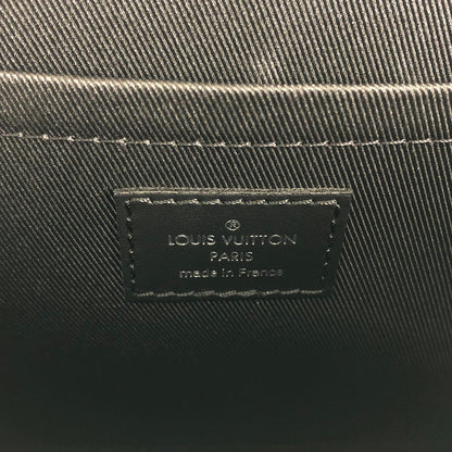 LOUIS VUITTON Monogram Taurillon Clemence Trunk Messenger PM Shoulder Bag