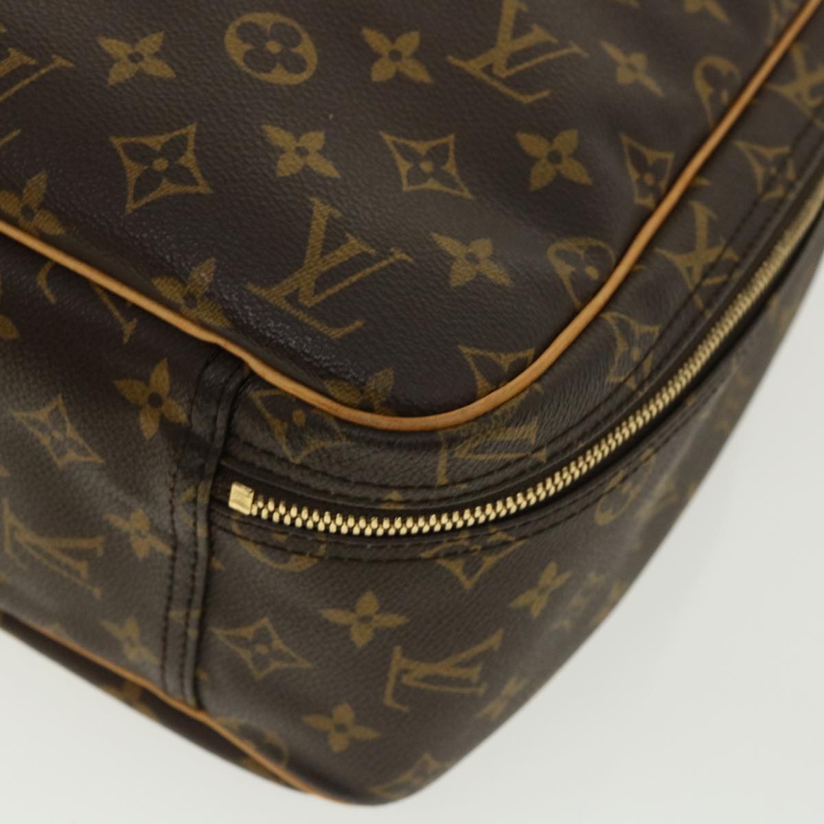LOUIS VUITTON Monogram Excursion Hand Bag M41450 LV Auth rt060