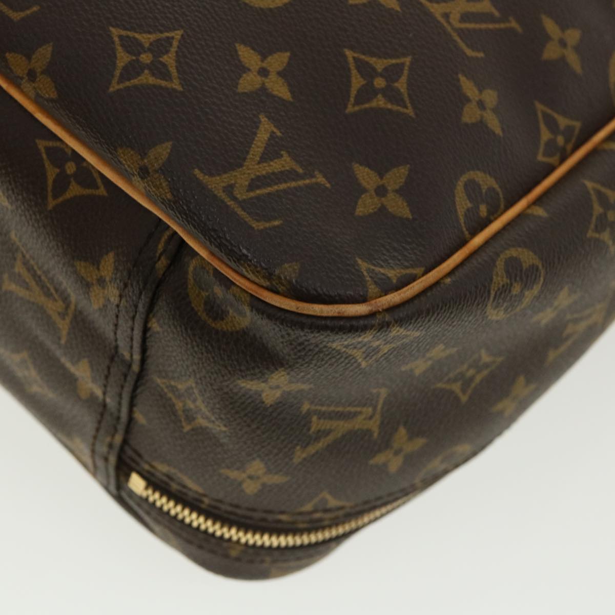 LOUIS VUITTON Monogram Excursion Hand Bag M41450 LV Auth rt060