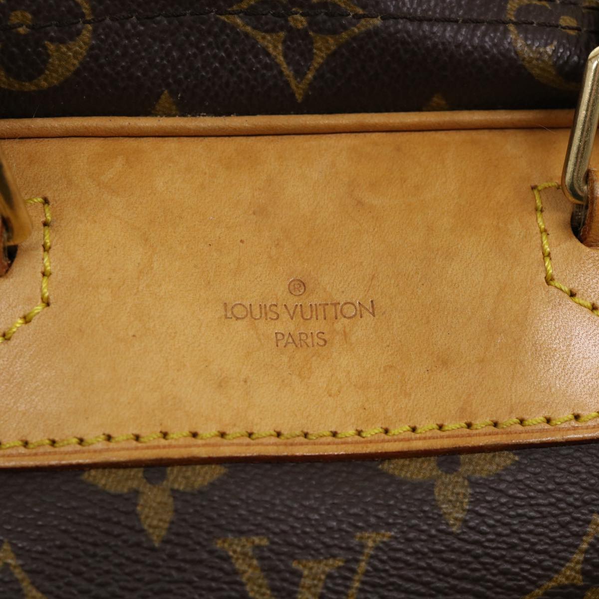 LOUIS VUITTON Monogram Excursion Hand Bag M41450 LV Auth rt060
