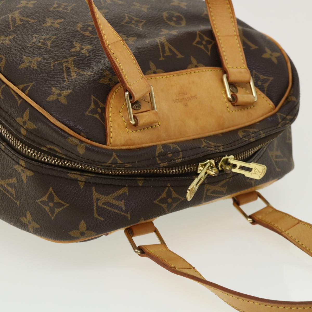 LOUIS VUITTON Monogram Excursion Hand Bag M41450 LV Auth rt060