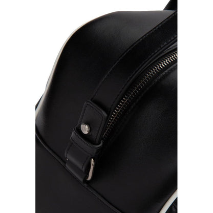 Saint Laurent Miles Logo Black Calf Leather Duffel Bowling Bag 525145