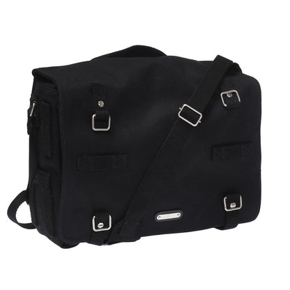Saint Laurent Sac Army Black Canvas Messenger Bag 553972