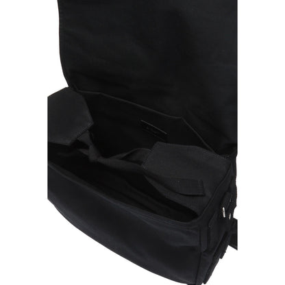 Saint Laurent Sac Army Black Canvas Messenger Bag 553972