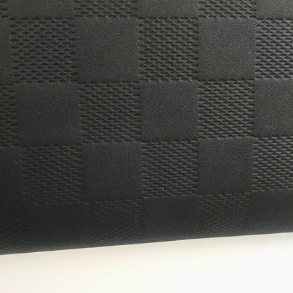 LOUIS VUITTON Damier Anfini Zippy Wallet Vertical N63548 Long wallet Round zipper