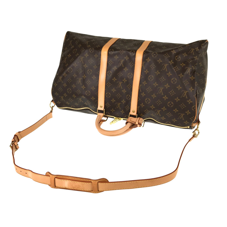 LOUIS VUITTON Monogram keepall Bandolier 55 M41414 Boston bag