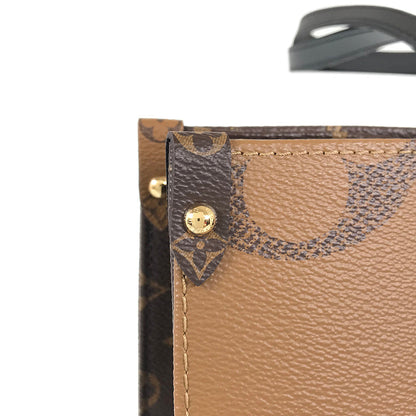 LOUIS VUITTON Monogram Giant Monogram Reverse Giant On The Go MM M45321 Tote bag