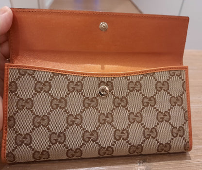 Guccissima Beige Marrone-Arancio Canva Cuore