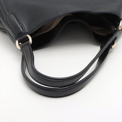 Gucci hobo Shoulder Bag Leather Black