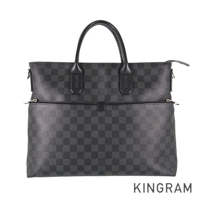 LOUIS VUITTON Damier Graphite 7DW Seven Days A Week N41564 Briefcase