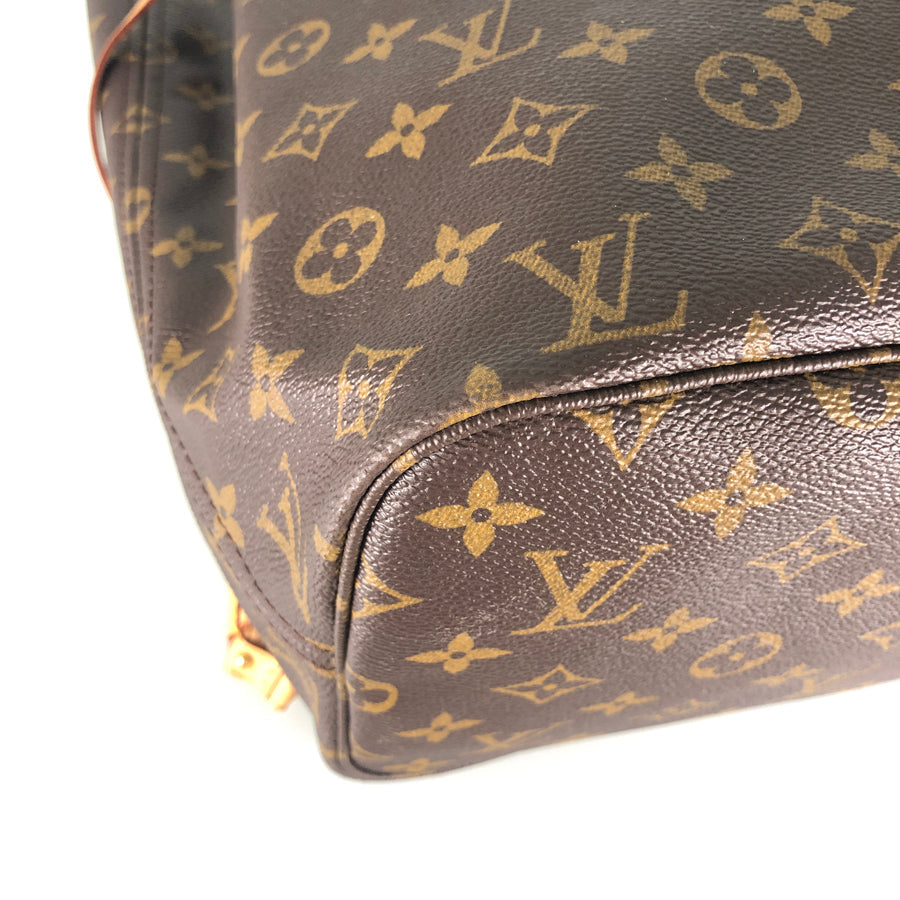 LOUIS VUITTON Monogram Neverfull MM M40156 Tote bag