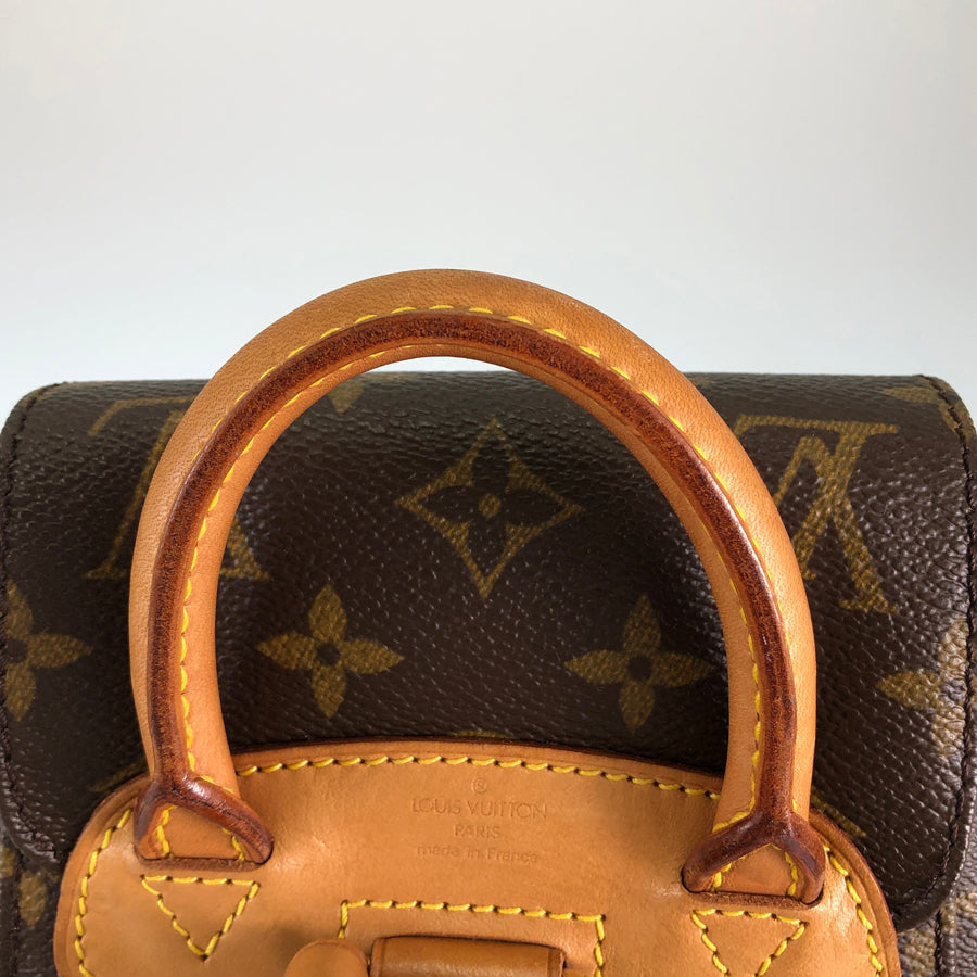 LOUIS VUITTON Monogram Mini Montsouris Backpack Backpack