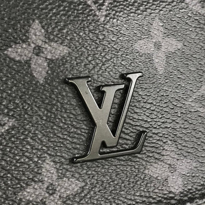 LOUIS VUITTON Monogram Eclipse District PM NM Messenger Shoulder Bag
