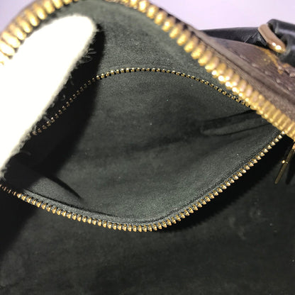 LOUIS VUITTON Monogram Petite Malle Souple 2WAY Shoulder Handbag