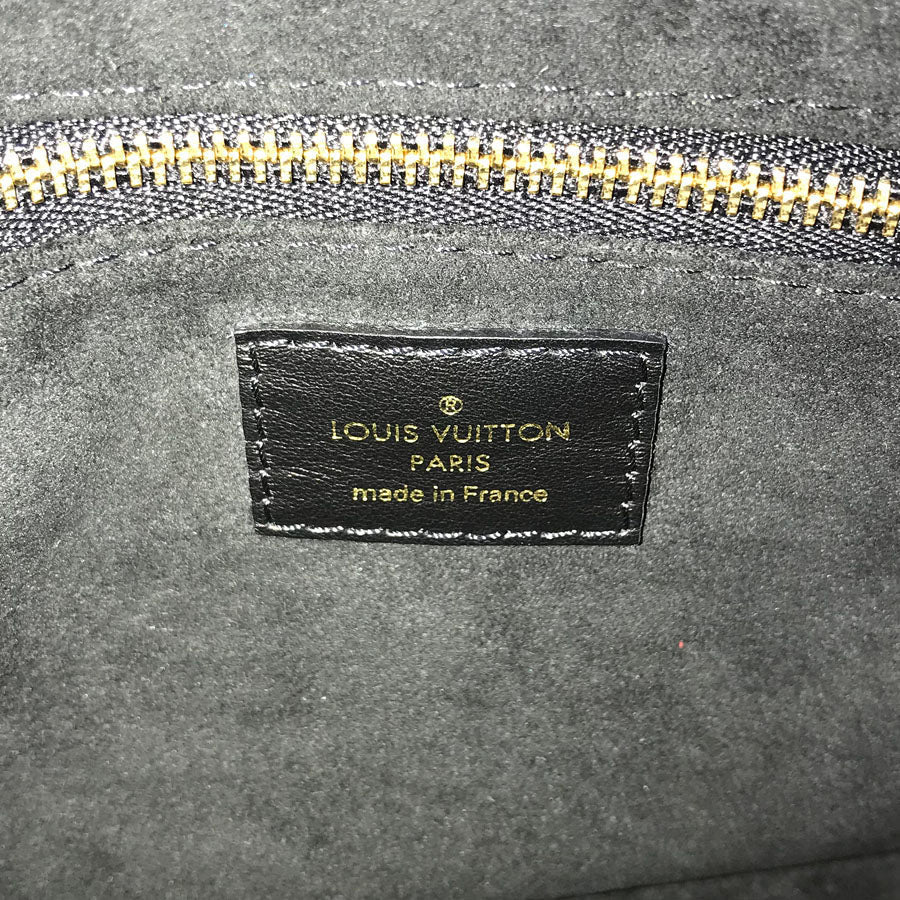 LOUIS VUITTON Monogram Petite Malle Souple 2WAY Shoulder Handbag