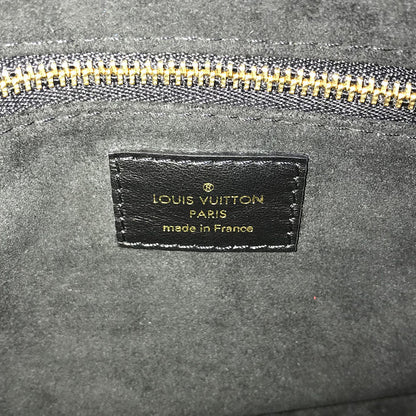 LOUIS VUITTON Monogram Petite Malle Souple 2WAY Shoulder Handbag