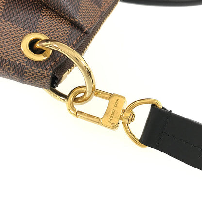 LOUIS VUITTON Damier Odeon Tote MM 2WAY Shoulder Handbag
