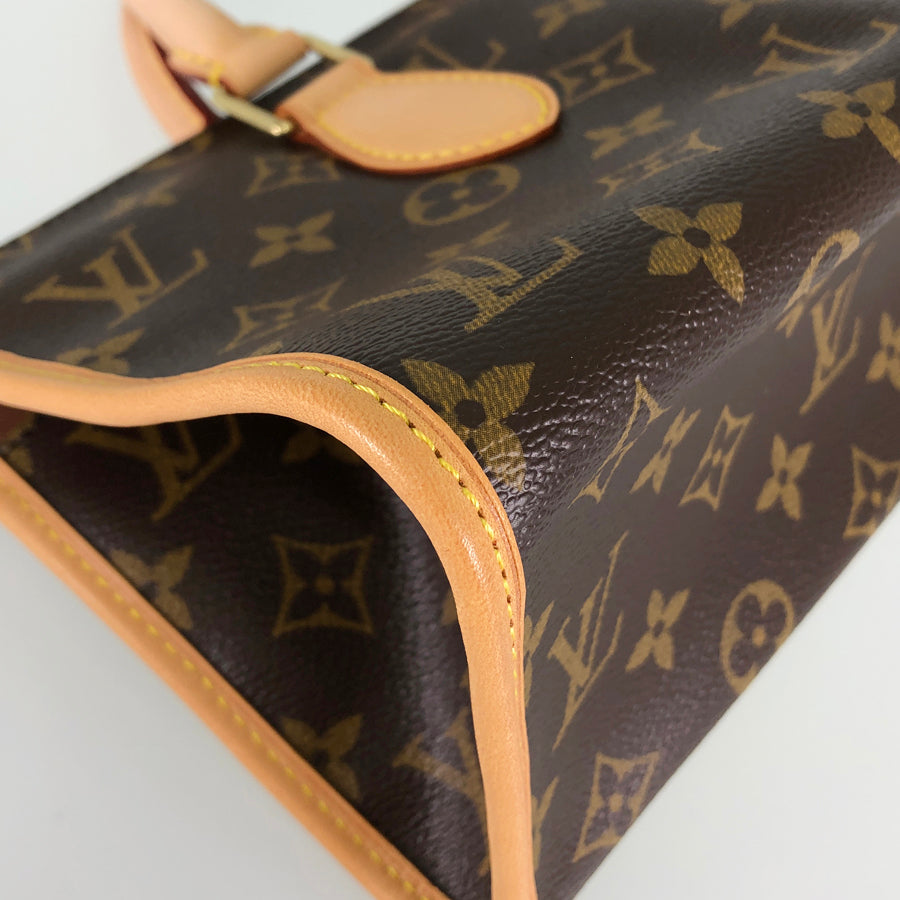 LOUIS VUITTON Monogram Popancourt M40009 Hand bag