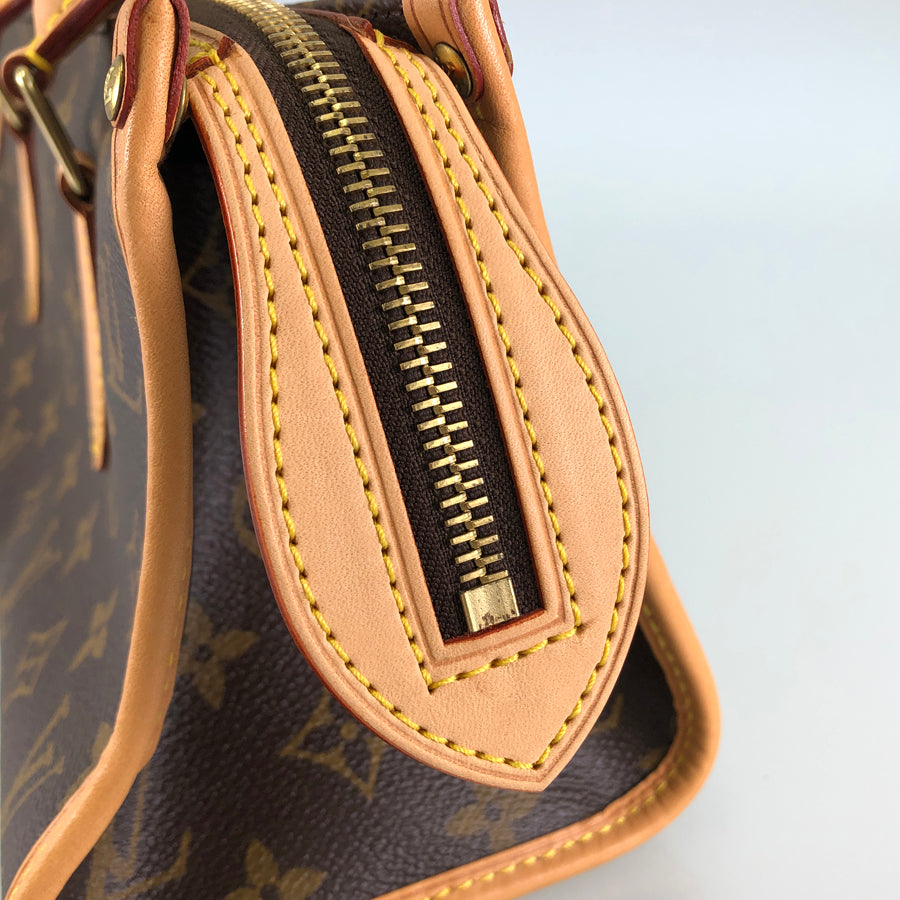 LOUIS VUITTON Monogram Popancourt M40009 Hand bag