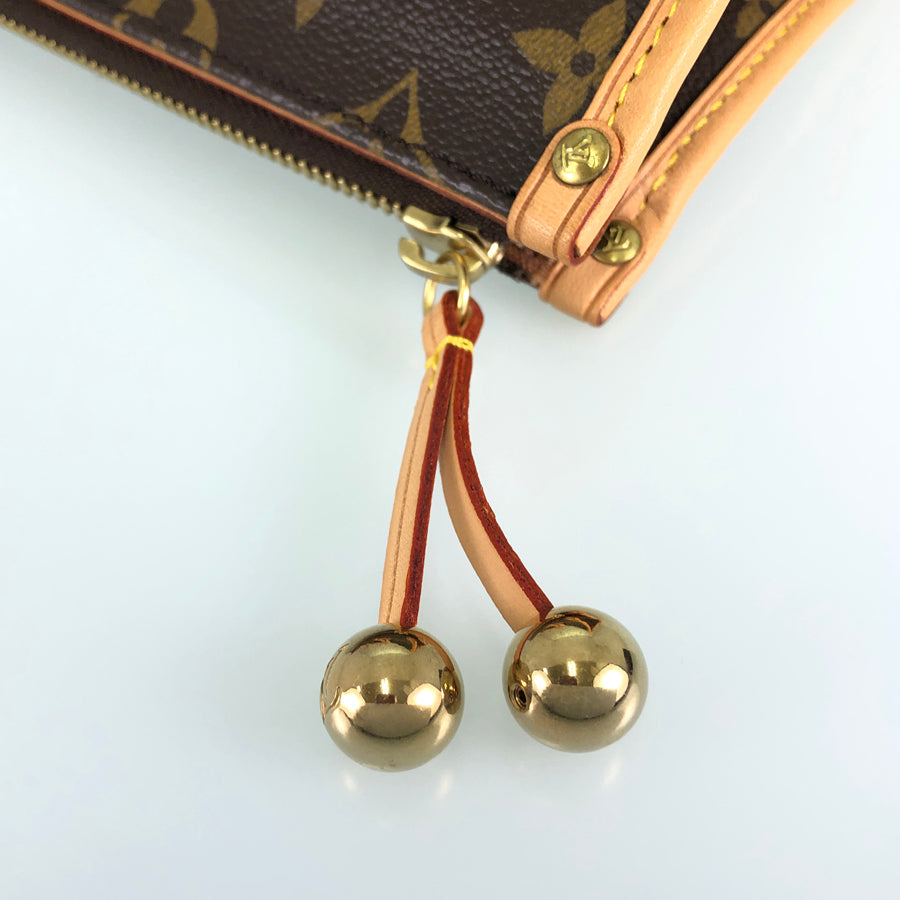 LOUIS VUITTON Monogram Popancourt M40009 Hand bag