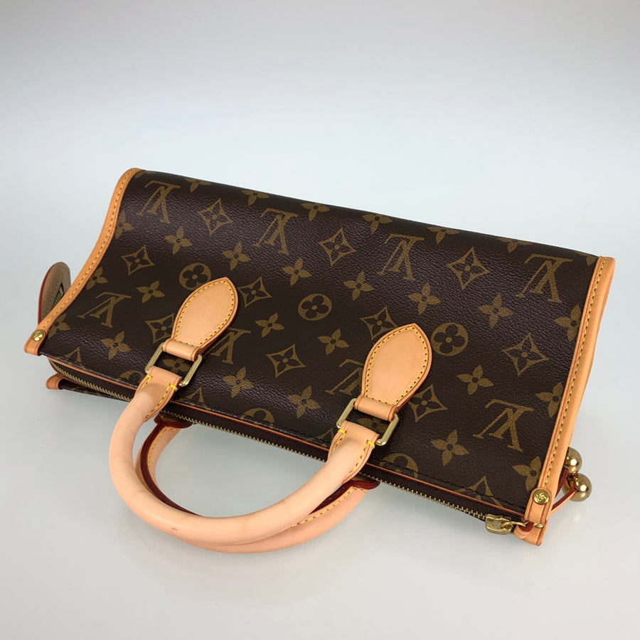 LOUIS VUITTON Monogram Popancourt M40009 Hand bag