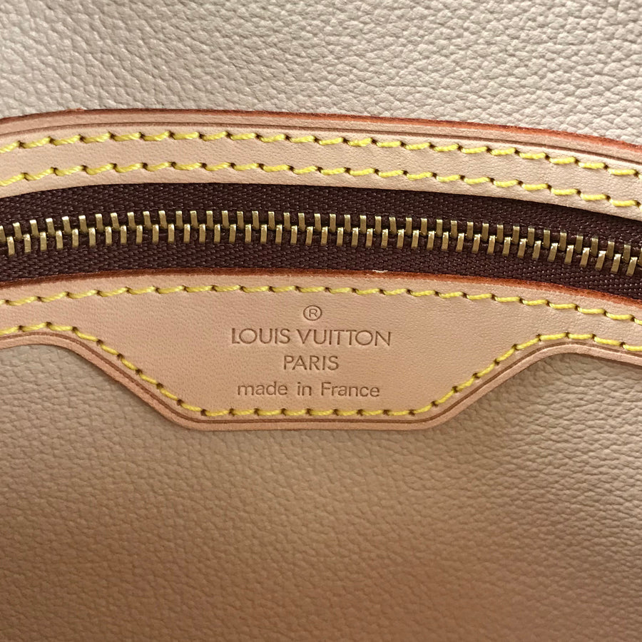 LOUIS VUITTON Monogram petit bucket M42238 Tote bag