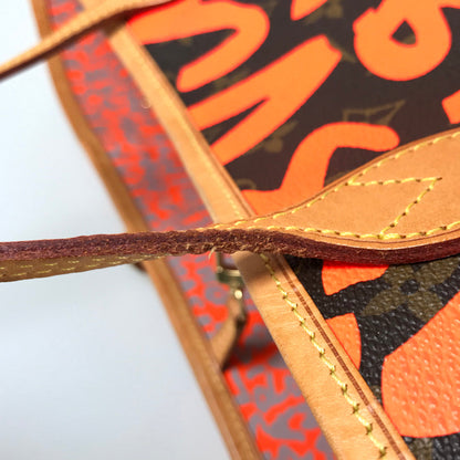 LOUIS VUITTON Monogram Graffiti Neverfull GM M93702 Tote bag