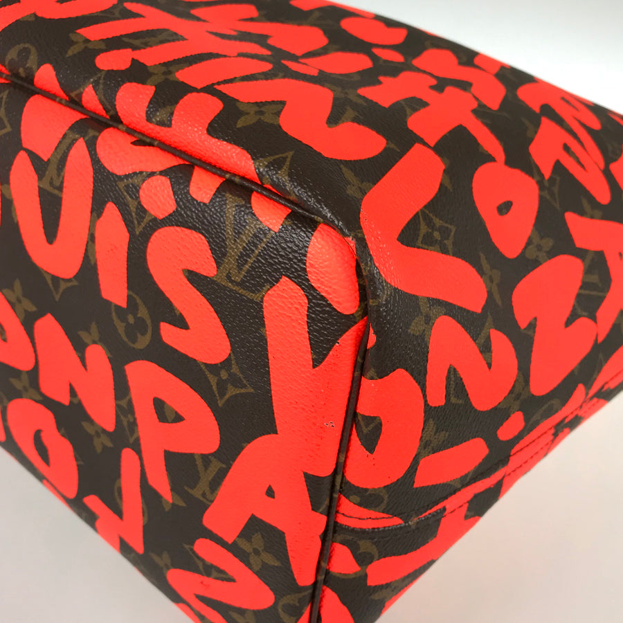 LOUIS VUITTON Monogram Graffiti Neverfull GM M93702 Tote bag