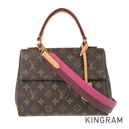 LOUIS VUITTON Monogram Cluny BB M42738 Hand bag