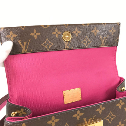 LOUIS VUITTON Monogram Cluny BB M42738 Hand bag