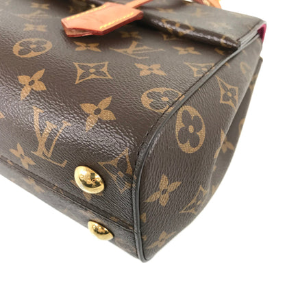 LOUIS VUITTON Monogram Cluny BB M42738 Hand bag