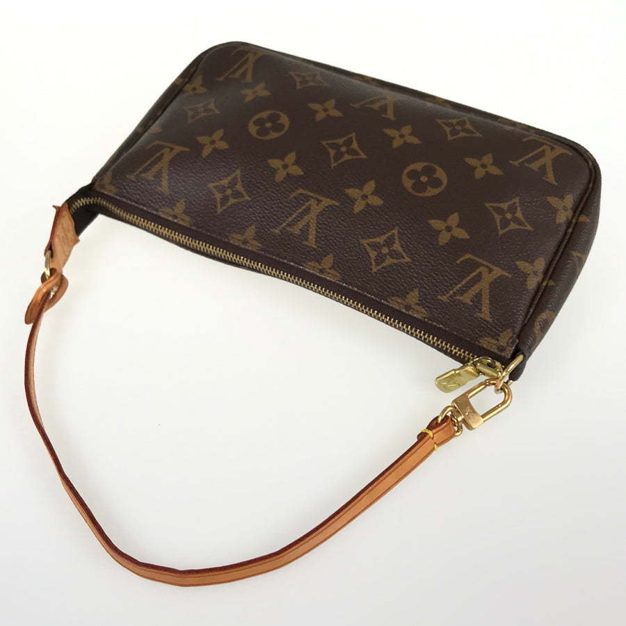 LOUIS VUITTON Monogram Pochette Accessoires M51980 Pouch