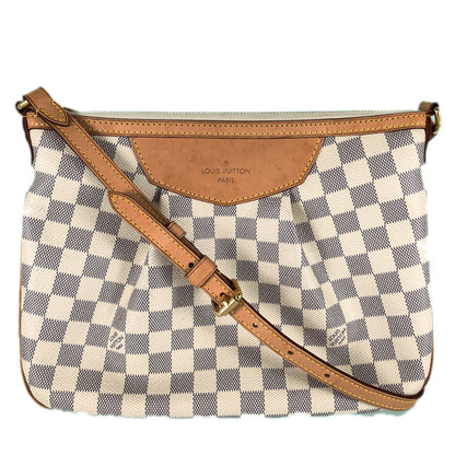 LOUIS VUITTON Damier Azure Syracuse PM N41113 Shoulder bag