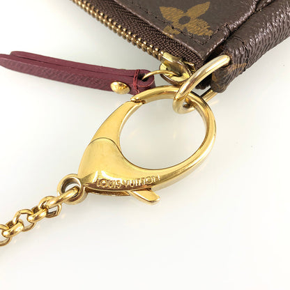 LOUIS VUITTON Monogram Mini Pochette Accessoires M63798 Pouch