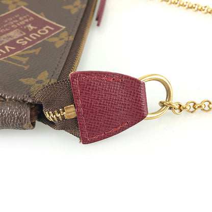 LOUIS VUITTON Monogram Mini Pochette Accessoires M63798 Pouch