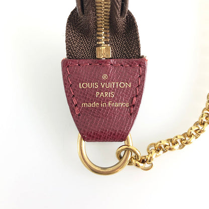 LOUIS VUITTON Monogram Mini Pochette Accessoires M63798 Pouch
