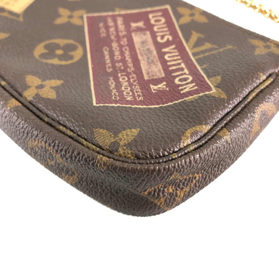 LOUIS VUITTON Monogram Mini Pochette Accessoires M63798 Pouch