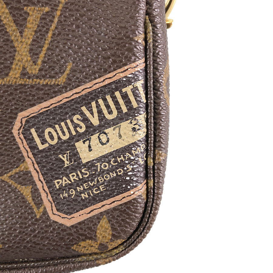 LOUIS VUITTON Monogram Mini Pochette Accessoires M63798 Pouch