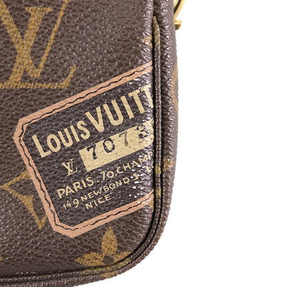 LOUIS VUITTON Monogram Mini Pochette Accessoires M63798 Pouch