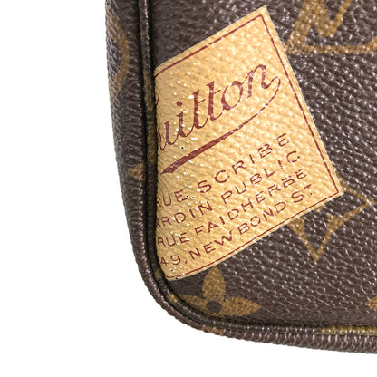 LOUIS VUITTON Monogram Mini Pochette Accessoires M63798 Pouch