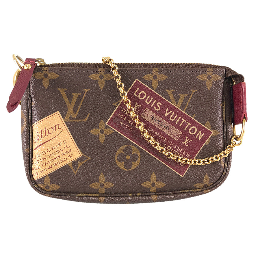 LOUIS VUITTON Monogram Mini Pochette Accessoires M63798 Pouch