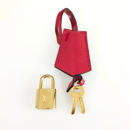 LOUIS VUITTON Monogram Vernis Alma BB M91771 Hand bag
