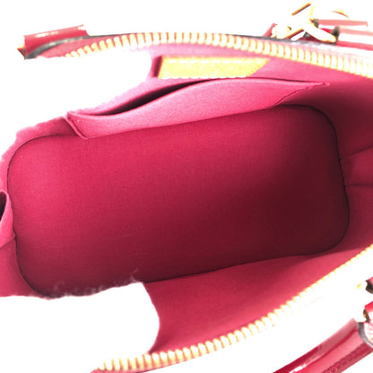 LOUIS VUITTON Monogram Vernis Alma BB M91771 Hand bag