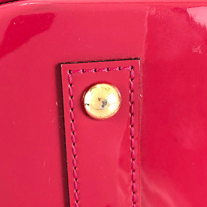 LOUIS VUITTON Monogram Vernis Alma BB M91771 Hand bag