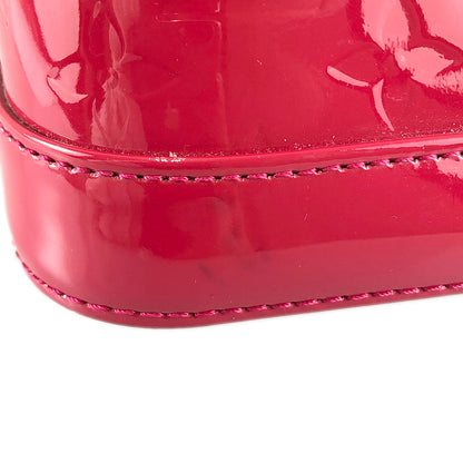 LOUIS VUITTON Monogram Vernis Alma BB M91771 Hand bag